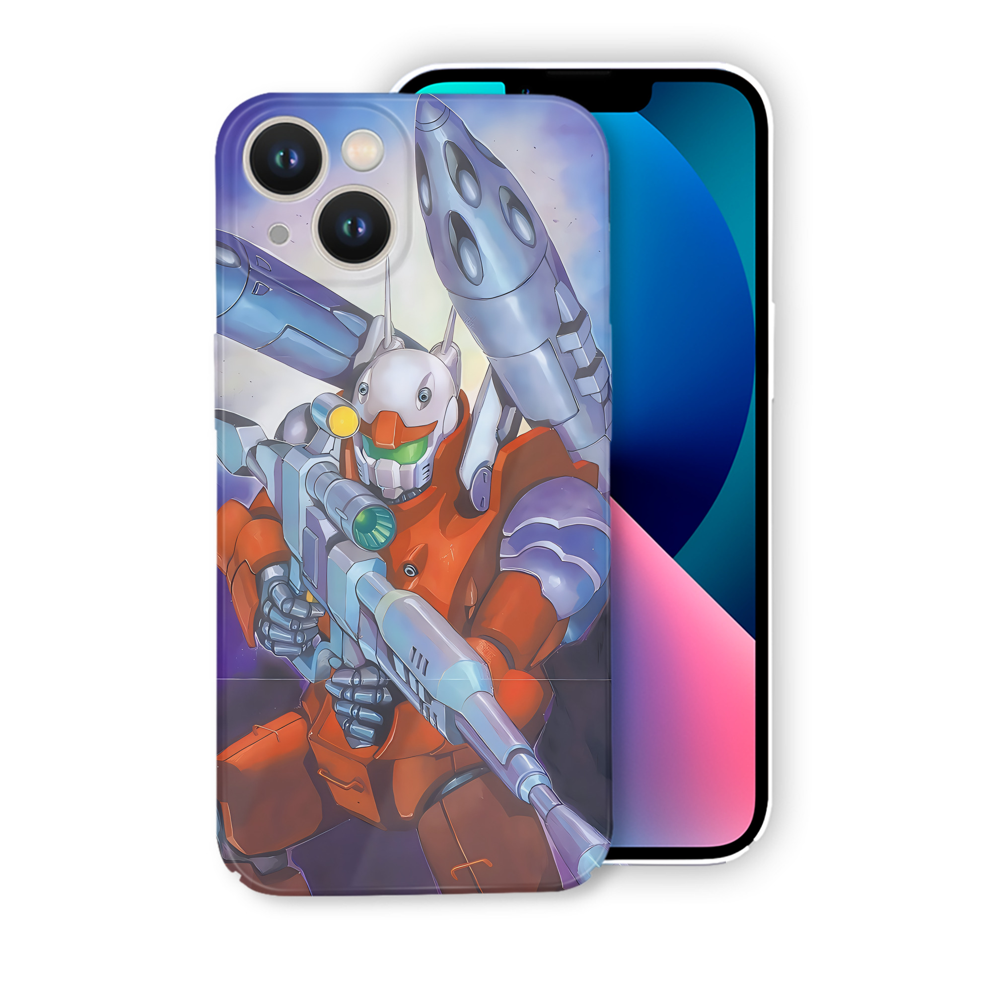 （画像用） 機動戦士ガンダム Mobile Suit Gundam 【iPhone 14シリーズ対応】ハードケース